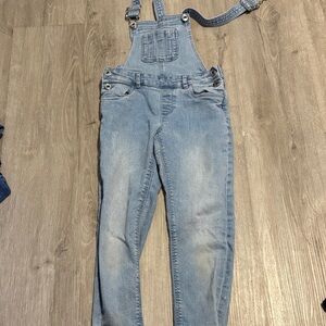 George Kids Light Blue Denim Overalls